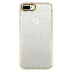 Чехол Tel Protect Gold Glitter для Iphone 7 Plus/8 Plus, золотистый цена и информация | Чехлы для телефонов | 220.lv
