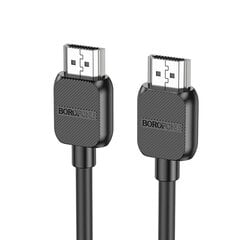 Borofone HDMI, 3m cena un informācija | Kabeļi un vadi | 220.lv