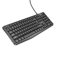 Borofone Keyboard BG9 Speed ​​проводная черная цена и информация | Клавиатуры | 220.lv