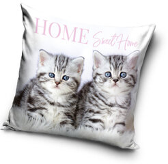 Декоративная подушка The Cat  40*40 cm цена и информация | Декоративные подушки и наволочки | 220.lv