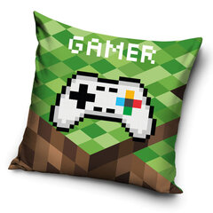 Декоративная подушка Gamer  40x40 cm цена и информация | Декоративные подушки и наволочки | 220.lv