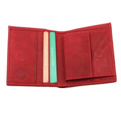 Maks Genuine Leather 730RED цена и информация | Мужские кошельки | 220.lv