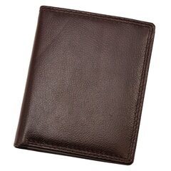 Maks kartēm vīriešiem Genuine Leather, ruda цена и информация | Мужские кошельки | 220.lv