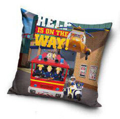 Декоративная подушка Fireman Sam Way  40x40 cm цена и информация | Декоративные подушки и наволочки | 220.lv
