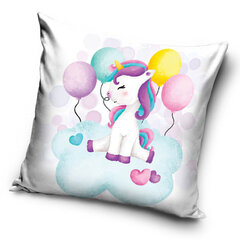 Декоративная подушка Unicorn Balloon  40x40 cm цена и информация | Декоративные подушки и наволочки | 220.lv