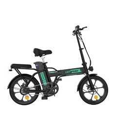 Elektriskais velosipēds Hitway BK5, 16", melns cena un informācija | Elektrovelosipēdi | 220.lv