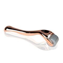 Массажер для мезотерапии DERMA ROLLER ROSE GOLD, 1.0 мм, 192 титановые иглы цена и информация | Массажеры для лица, инструменты для чистки лица | 220.lv