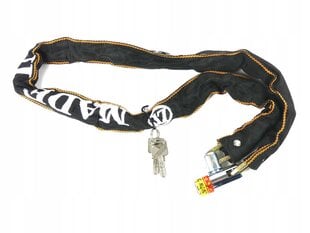 Velosipēda slēdzenes stiprinājums Korbi, 80 cm, melns cena un informācija | Velo slēdzenes | 220.lv