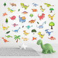 Bērnu interjera uzlīme Dinozauri.