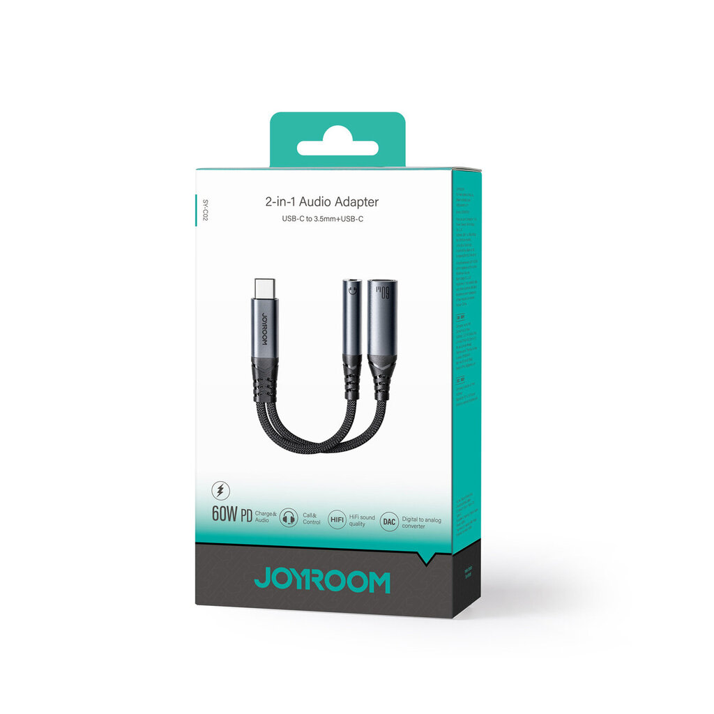 Joyroom SY-C02 cena un informācija | Adapteri un USB centrmezgli | 220.lv