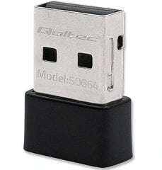 Qoltec 50664 cena un informācija | Adapteri un USB centrmezgli | 220.lv
