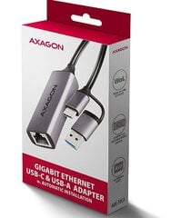 Axagon ADE-TXCA цена и информация | Адаптеры и USB разветвители | 220.lv