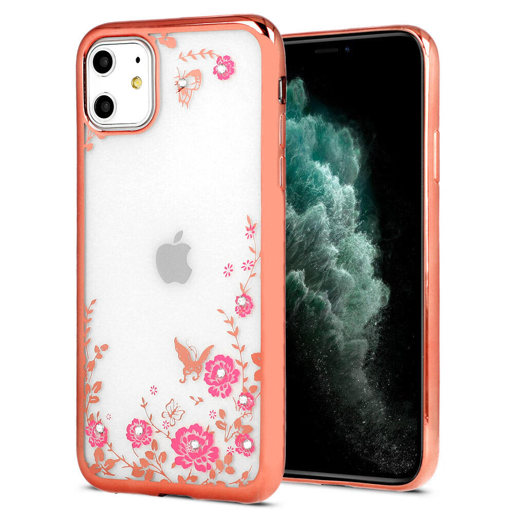 Diamond Flower Iphone 12 Pro Max цена и информация | Telefonu vāciņi, maciņi | 220.lv