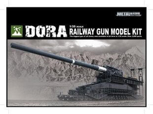 Glow2B - DORA Railway Gun, 1/35, 8109999 цена и информация | Kонструкторы | 220.lv
