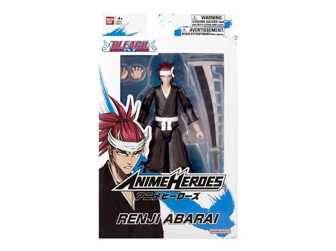 Figūriņa Bandai Anime Heroes Bleach Abarai Renji, 36972 cena un informācija | Datorspēļu suvenīri | 220.lv