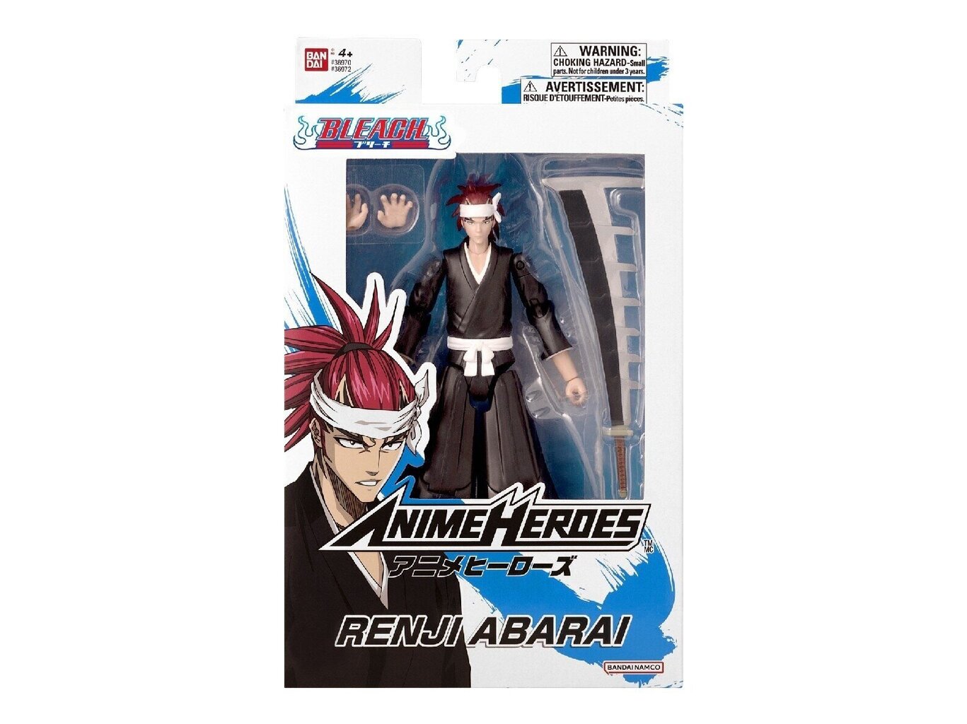 Статуэтки Фигуры Bandai, Anime Heroes Bleach, Abarai Renji цена | 220.lv