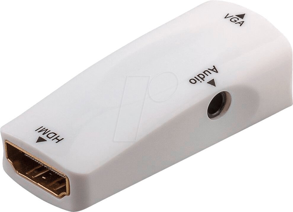 Goobay 44794 HDMI/VGA cena un informācija | Adapteri un USB centrmezgli | 220.lv