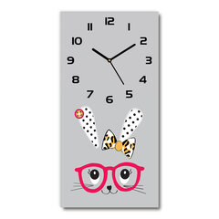 Sienas pulkstenis Trusis ar brillēm cena un informācija | Pulksteņi | 220.lv