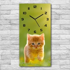 Sienas pulkstenis Sarkanais kaķis цена и информация | Часы | 220.lv