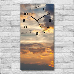 Sienas pulkstenis Saulrieta debesis cena un informācija | Pulksteņi | 220.lv