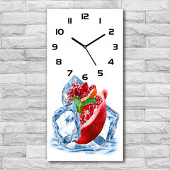 Sienas pulkstenis Ledus un granātābols цена и информация | Часы | 220.lv