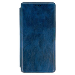 Чехол-книжка из кожи бритвы для Samsung Galaxy A22 5G коричневый цена и информация | Чехлы для телефонов | 220.lv