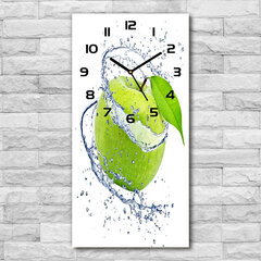 Sienas pulkstenis Zaļie āboli cena un informācija | Pulksteņi | 220.lv