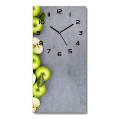 Sienas pulkstenis Zaļie āboli цена и информация | Часы | 220.lv