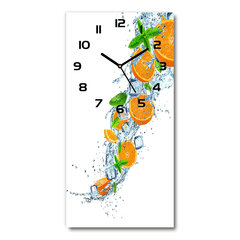 Sienas pulkstenis Apelsīns cena un informācija | Pulksteņi | 220.lv