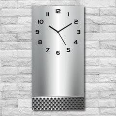 Sienas pulkstenis Metāla fons cena un informācija | Pulksteņi | 220.lv