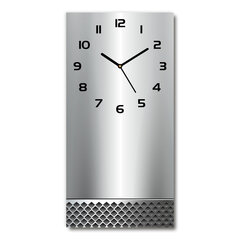 Sienas pulkstenis Metāla fons cena un informācija | Pulksteņi | 220.lv