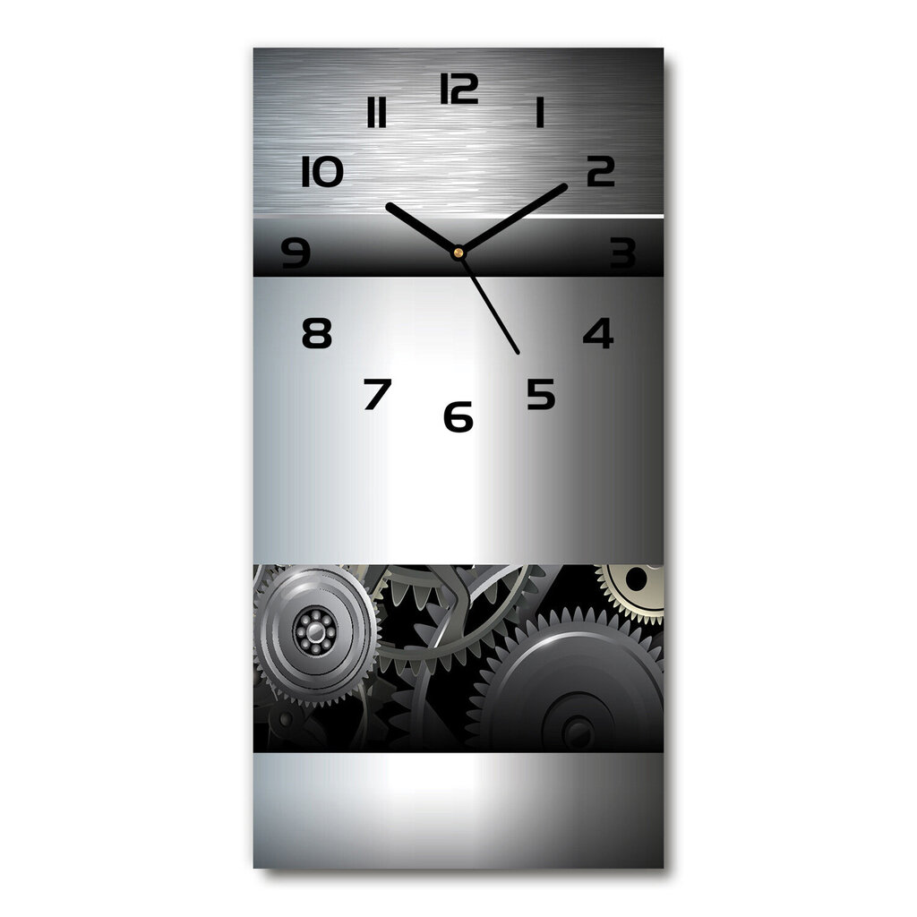 Sienas pulkstenis Metāla abstrakcija cena un informācija | Pulksteņi | 220.lv