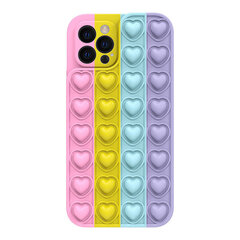 Чехол Heart Pop It для Iphone 12 Pro, цвет 5 цена и информация | Чехлы для телефонов | 220.lv
