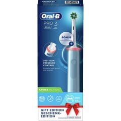 Oral-B PRO3 3700 cena un informācija | Elektriskās zobu birstes | 220.lv