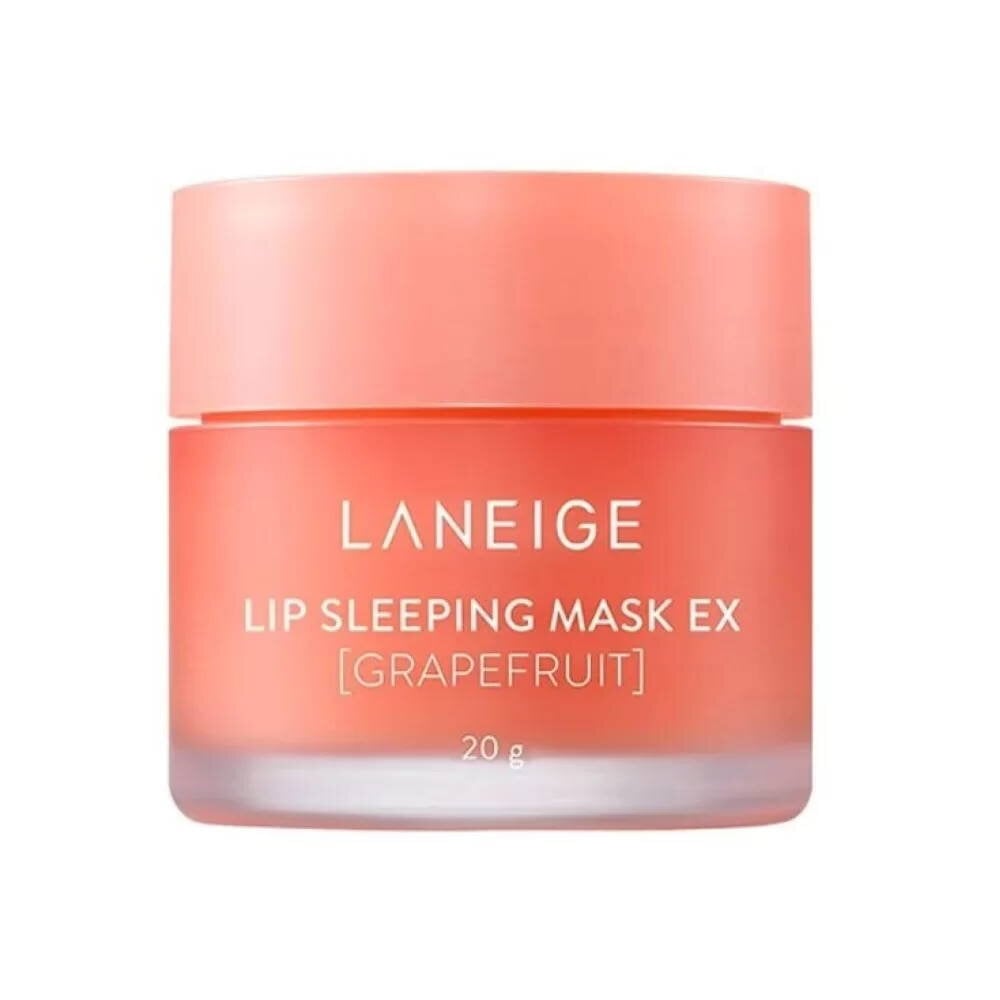 Lūpu maska ​​ar greipfrūtu smaržu Laneige Lip Sleeping Mask Ex, 20 g cena un informācija | Lūpu krāsas, balzāmi, spīdumi, vazelīns | 220.lv