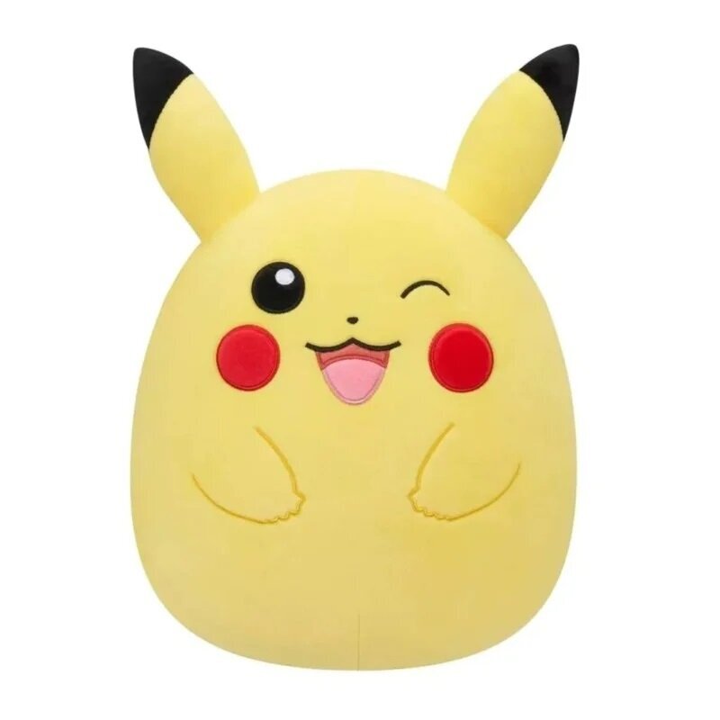 Figūriņa Squishmallows Pokémon Winking Pikachu, 50 cm cena un informācija | Datorspēļu suvenīri | 220.lv