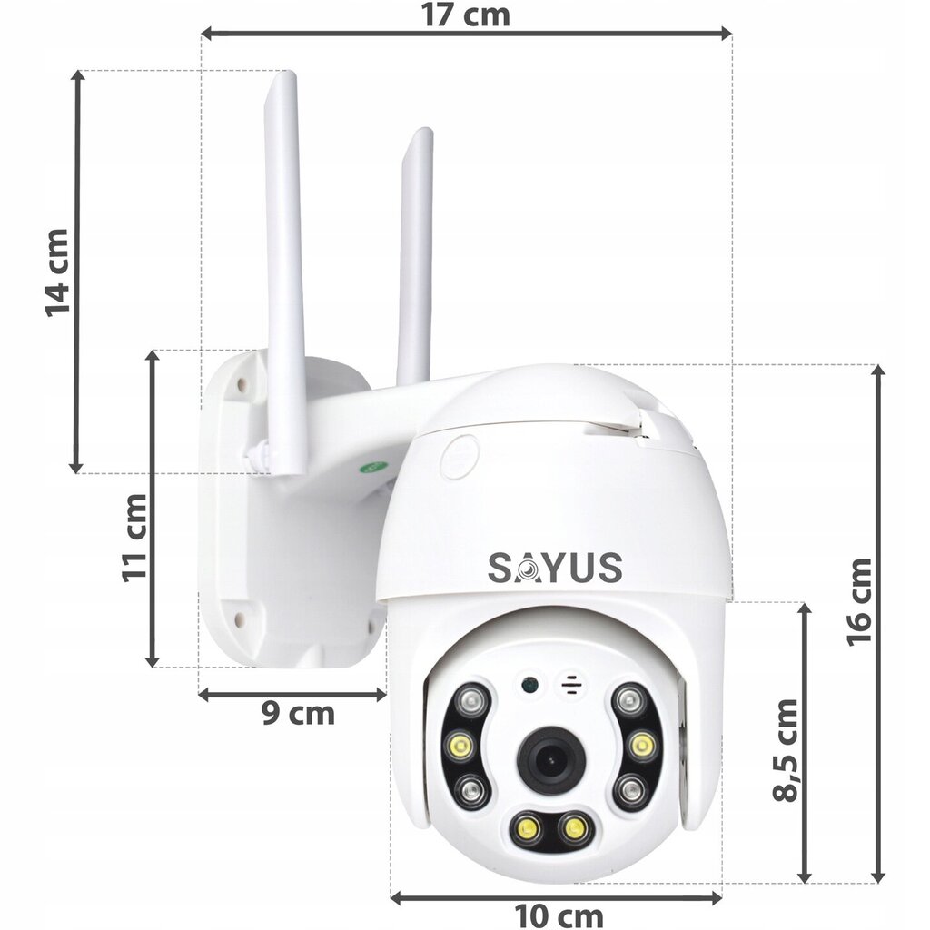 IP kamera Sayus US-9121 cena un informācija | Novērošanas kameras | 220.lv