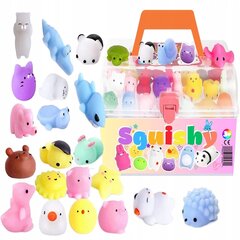 Silikona rotaļlietas Squishy, 24 gab. цена и информация | Развивающие игрушки | 220.lv