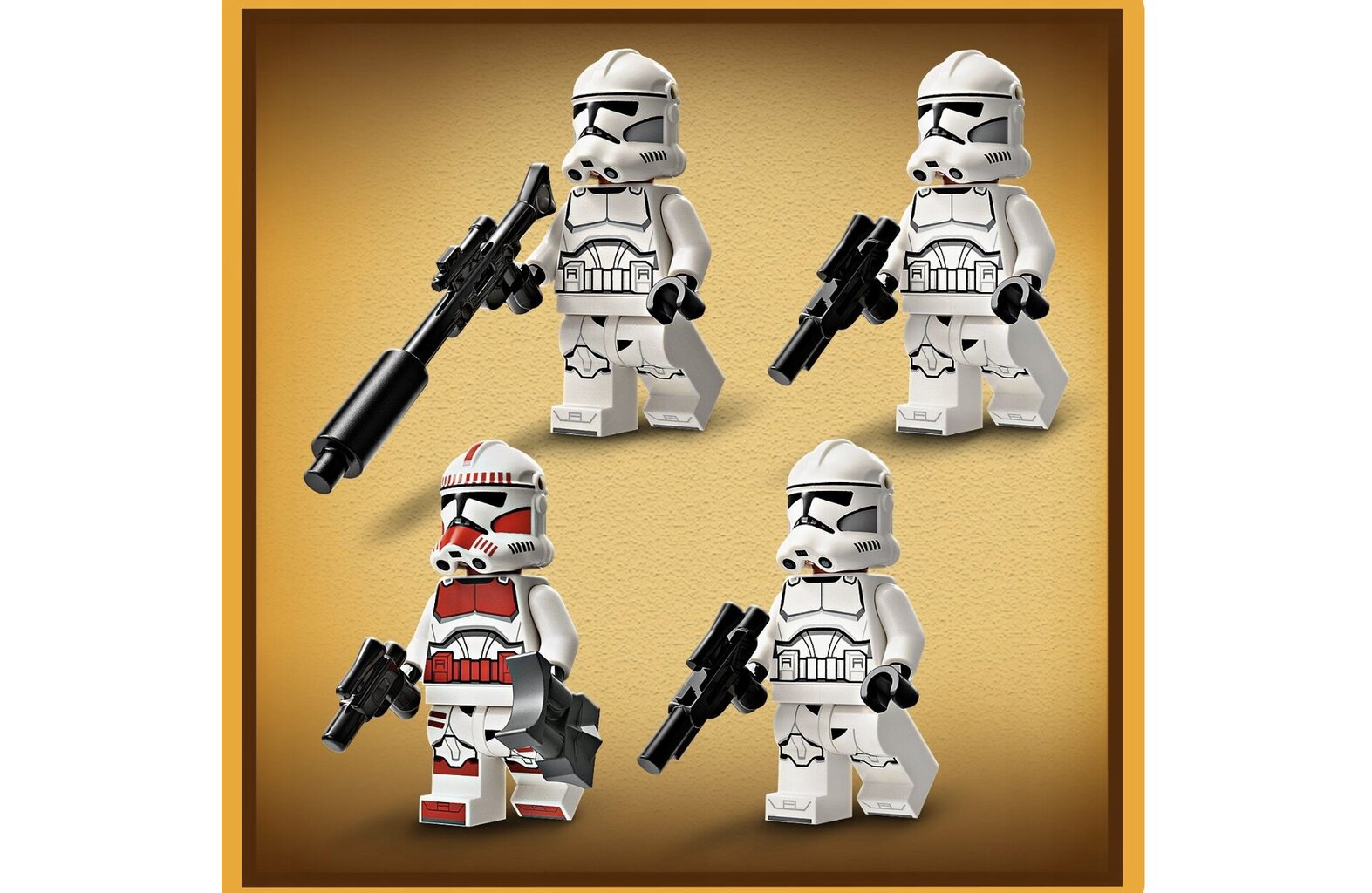 75372 LEGO® Star Wars kaujas komplekts ar Clone Army Soldier un Battle Droid цена и информация | Konstruktori | 220.lv