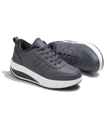 Женские туфли на платформе Hsooes, серый цена и информация | Спортивная обувь, кроссовки для женщин | 220.lv