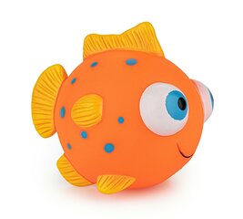 Oranža zivs 10cm Z845 cena un informācija | Suņu rotaļlietas | 220.lv