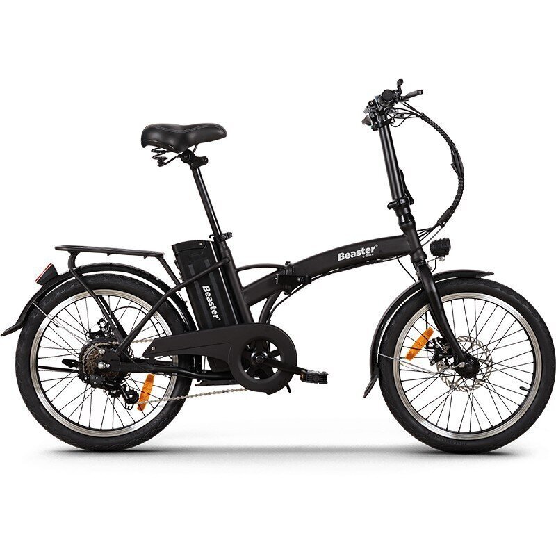 Elektriskais velosipēds Beaster BS25B, 20", melns цена и информация | Elektrovelosipēdi | 220.lv