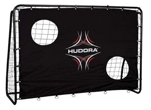 Futbola tīkls Hudora, 213x152x76 cm cena un informācija | Futbola vārti un tīkls | 220.lv