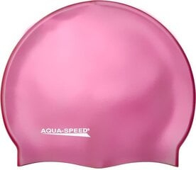 Шапочка для плавания Aqua-Speed, розовый цвет цена и информация | Шапочки для плавания | 220.lv