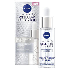 Sejas serums Nivea Hyaluron Cellular Filler Essence, 30 ml cena un informācija | Serumi sejai, eļļas | 220.lv