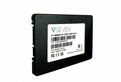 V7 V7SSD480GBS25E cena un informācija | Iekšējie cietie diski (HDD, SSD, Hybrid) | 220.lv