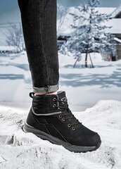 Зимние ботинки унисекс UPSOLO, черные цена и информация | Женские сапоги | 220.lv