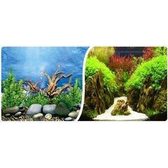 Фон для аквариума 9091 рулон 30 см T132 цена и информация | Аквариумные растения и декорации | 220.lv
