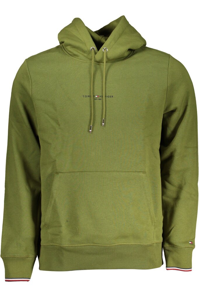 Tommy Hilfiger džemperis vīriešiem MW0MW32673, zaļš cena un informācija | Vīriešu jakas | 220.lv