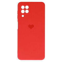 Силиконовый чехол Vennus Heart для Samsung Galaxy A22 4G/M22 4G дизайн 1, розовый цена и информация | Чехлы для телефонов | 220.lv